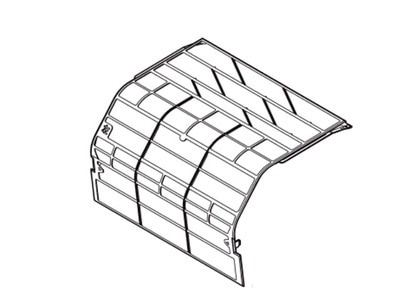 ACRD00-01230P パナソニック エアフィルター 左側用【CS-807CXP2専用】【キャンセル不可】