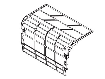 CWD001396 パナソニック エアフィルター 右側用【対応機種注意】【キャンセル不可】