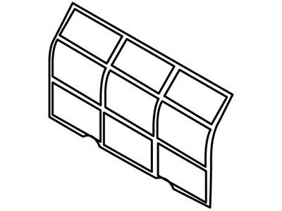 CWD00153 パナソニック エアフィルター【対応機種注意】【キャンセル不可】