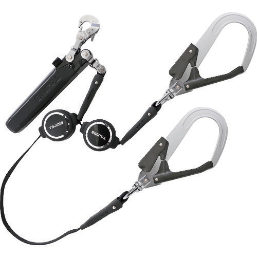⚫タジマ ハーネス用ランヤードER150ダブルＬ2 A1ER150-WL2 タジマ ハーネス用ランヤード ER150 ダブル L2 即配・速配