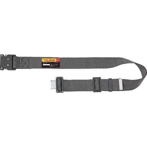 BWL145-DWH タジマ 胴ベルト アルミワンタッチ黒バックルドット柄 ドット白 Lサイズ