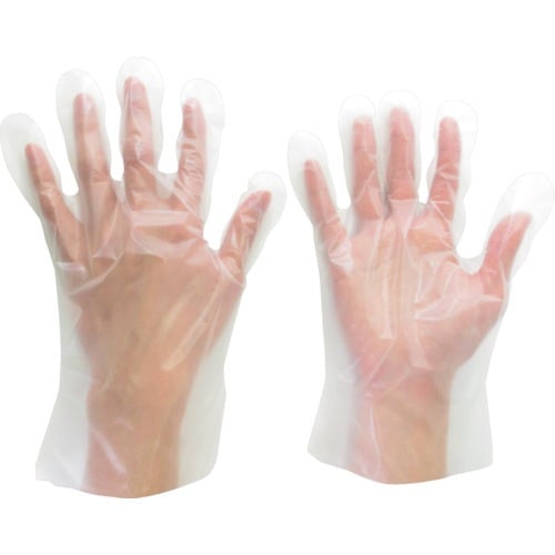 VERTE-571-M ミドリ安全 ポリエチレンディスポ手袋 ベルテ571 200枚入 M