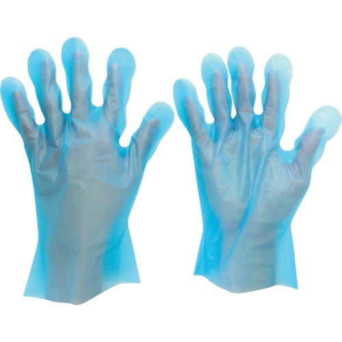 VERTE-572-L ミドリ安全 ポリエチレンディスポ手袋 ベルテ572 200枚入 L