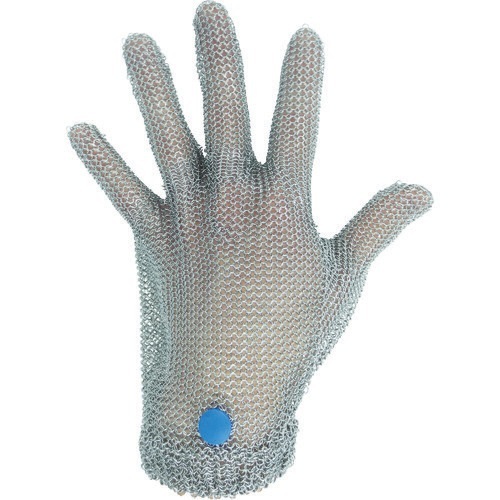 WILCO-050-L ミドリ安全 ステンレス製 耐切創クサリ手袋 5本指 WILCO-050 Lサイズ 1枚