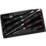 NTD106 ネプロス 樹脂柄ドライバ混合セット［6本組］ 京都機械工具 即 