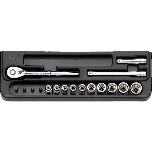 TB210 KTC 6.3sq.ソケットレンチセット［13点］ 京都機械工具 即配 