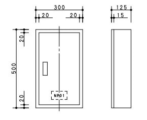 BNB8101RH パナソニック アロー盤 開閉器盤 1回路