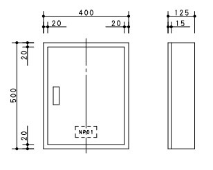 BNB8102RH パナソニック アロー盤 開閉器盤 2回路
