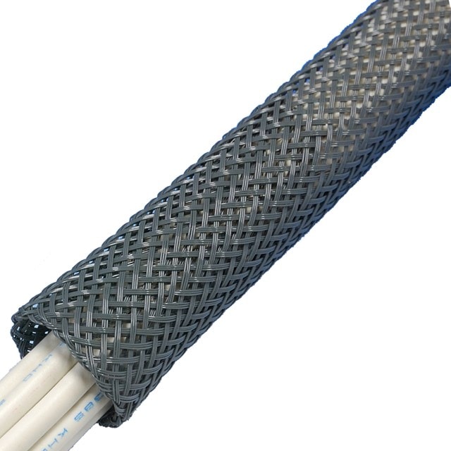 SF-6U-JP 因幡電機 SFチューブ 束線径φ6～φ24mm 難燃性 グレー色 100m巻