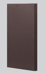 SLP-0UF-CHO 神保電器 1連用プレート ブランク チョコレート色