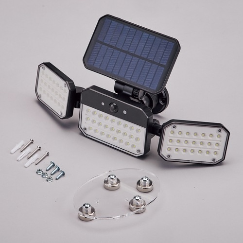 ご注文品 352135 緑十字 ソーラーセンサーライト(広範囲照射タイプ