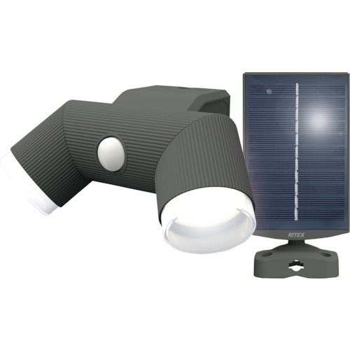 SCY60 RITEX 4.5W×2灯 ソーラー式シンプルスタイルセンサーライト