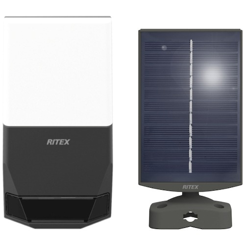 W630 musashi 3W 1灯 ソーラー式 無線連動センサーライト(送受信型)