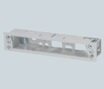 SBP-K3W 未来工業 パネルボックス 機器用 3ヶ用 ホワイト 5個入