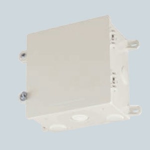 PV4B-1710UM 未来工業 防犯カメラ取付四角ボックス ミルキーホワイト