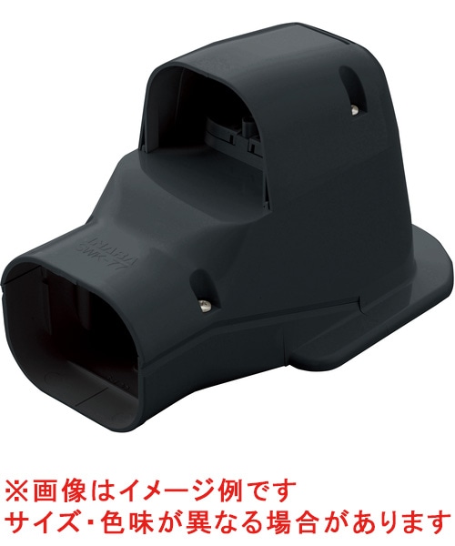 SWK-77N-K 因幡電工 ウォールコーナー換気エアコン用 壁面取り出し 黒