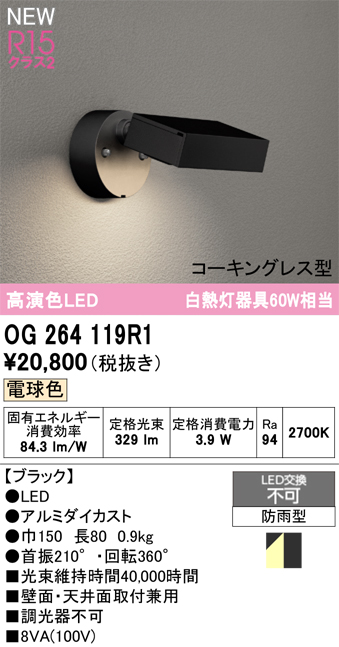 AU50451 コイズミ照明 屋外用スポットライト(4.1W、電球色) 即配・速配 AU50451 コイズミ照明 屋外用スポットライト(4.1W、電球色) 即配・速配