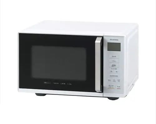 IMB-F2202-W アイリスオーヤマ 電子レンジ 22L フラットテーブル 時短ブースト機能 あたためのみ ホワイト