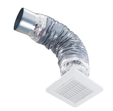 VB-GMR100PFA2-W ベンテック 排気グリル 防火ダンパー付 天井用 着脱式前面フィルター付 呼び径φ100 ホワイト