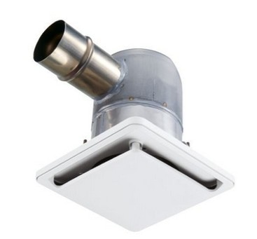 VB-GMS50P2-W ベンテック 給気グリル 不燃タイプ 天井用 風向調整 呼び径φ50 ホワイト