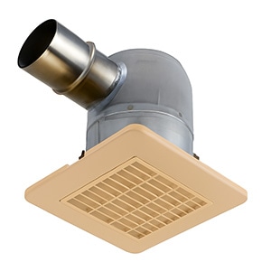 VB-GMR50PF2-T ベンテック 排気グリル 不燃タイプ 天井用 着脱式前面フィルター付 呼び径φ50 ライトブラウン