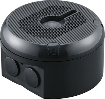 PVMC-DF1609K 未来工業 カメラ取付デザイン丸ボックス ブラック