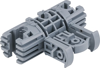 FDKTW-3 未来工業 ガチタフ 2方向タイプ 適合ボルトW3/8 グレー色 10個入