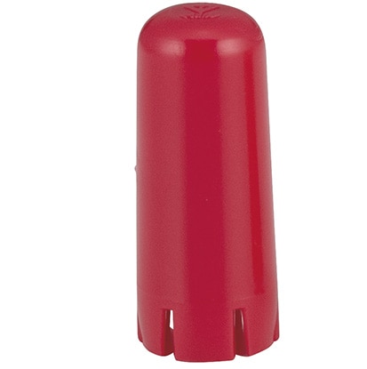 SCAP-3LR 未来工業 安全キャップ ロングタイプ 赤色 100個入