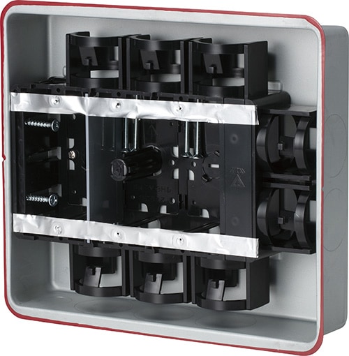 SBTV-3HDF-K 未来工業 鋼製カバー付ユニットボックス28 省令準耐火対応キット