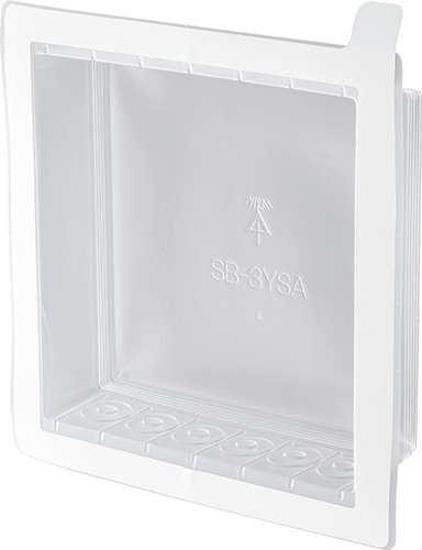 SB-3YSA 未来工業 気密カバー 深形 3ヶ用 粘着テープ付 10個入