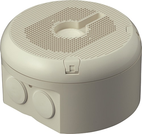 PVMC-DF1609J 未来工業 カメラ取付デザイン丸ボックス ベージュ色