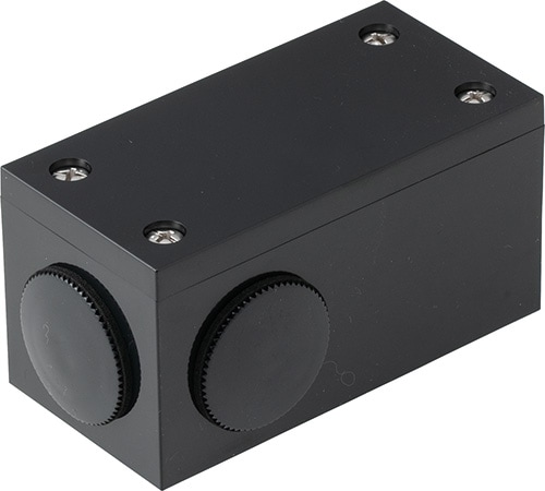 PVU-PK 未来工業 ユニバーサルボックス 防水タイプ おねじキャップ付 ブラック色