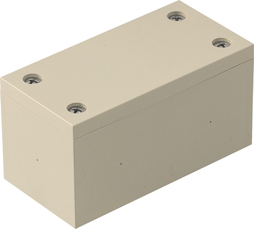 PVU-OPJ 未来工業 ユニバーサルボックス 防水タイプ ノックなし ベージュ色