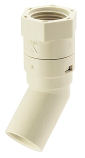 DA-UNM 未来工業 ドレン配管ユニオンアダプター エルボ45度