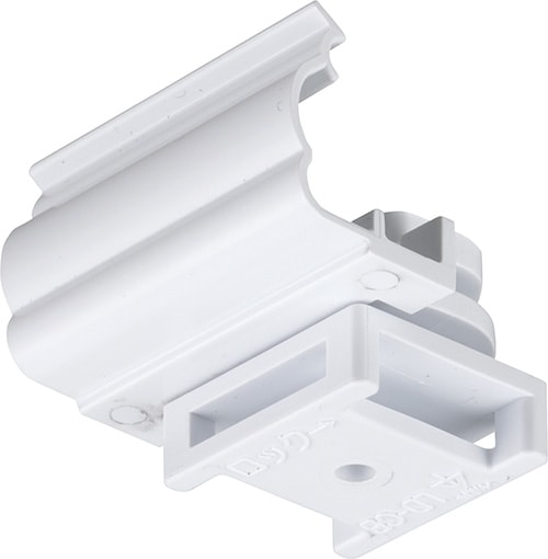 LD-CBW 未来工業 ライティングダクト用クリップベース カベ白色 10個入