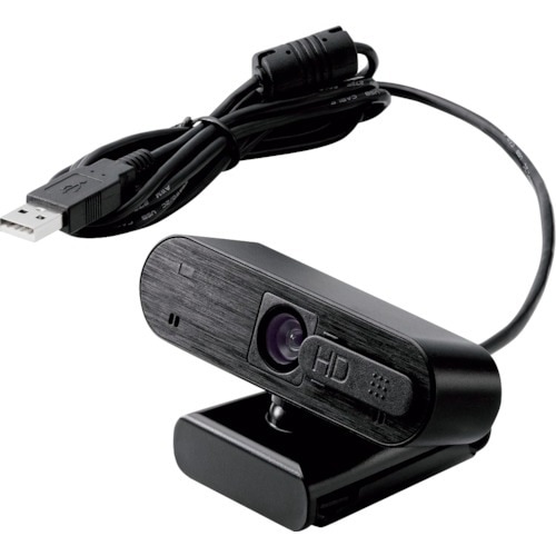 【在庫処分】WEBCAM-101BK ELECOM Full HD対応Webカメラ【他店舗併売品】