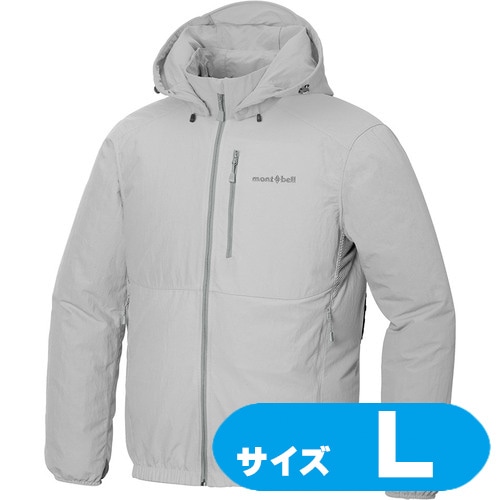 1132260LGYL montbell ファンブローパーカー 1132260 LGY ライトグレー L【ファン・バッテリー別売】