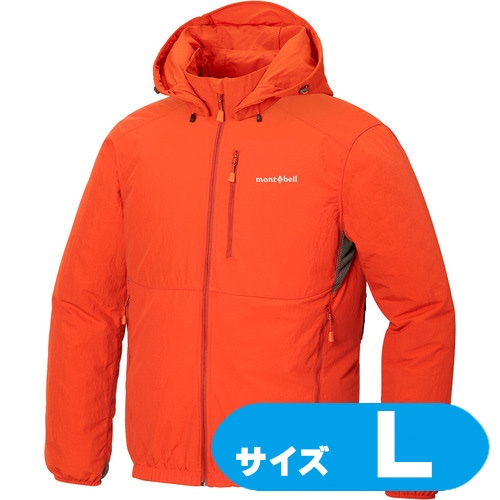 1132260OGL montbell ファンブローパーカー 1132260 OG オレンジ L【ファン・バッテリー別売】