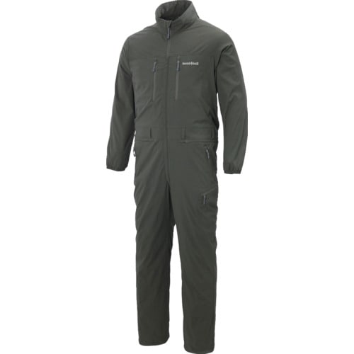 1132309DGNL montbell つなぎ服 ファンブロー ストレッチカバーオール