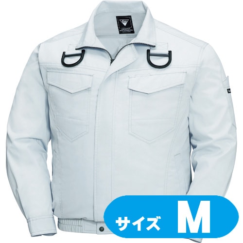 XE9810122M XEBEC 綿ポリ混紡ペンタスフルハーネス仕様空調服 XE98101-22-M シルバーグレー【ファン・バッテリー・ケーブル別売】