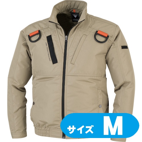 XE9810381M XEBEC 空調服遮熱ハーネスブルゾン XE98103-81-M キャメル【ファン・バッテリー・ケーブル別売】