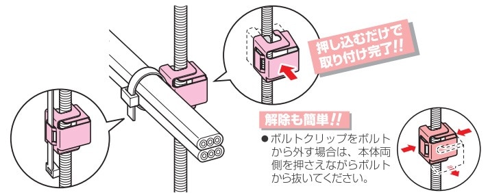 SCH-TB 未来工業 ケーブルハンガー 結束バンド台座 10個入 即配・速配