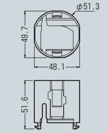 SBA-36 未来工業 SBアダプター 36用 4個入 即配・速配ならプロ向け電材