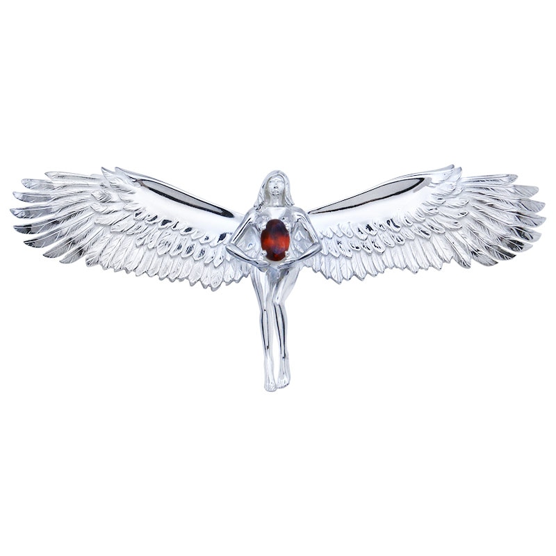 【オーダー商品/納期約6ヶ月前後】SV925 angel cut red garnet 6x4