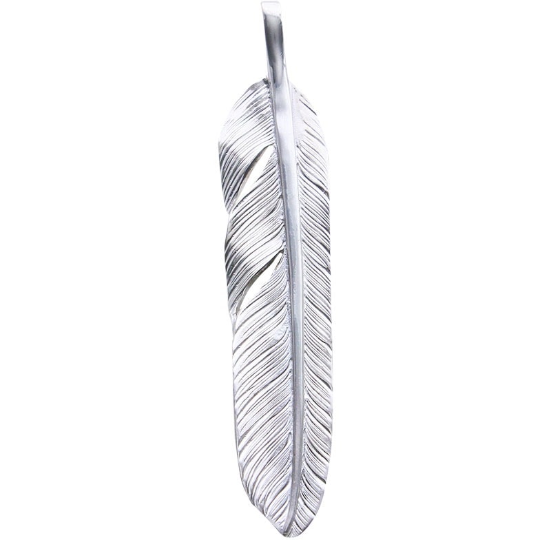 M flight feather 01 S K18 flower metal