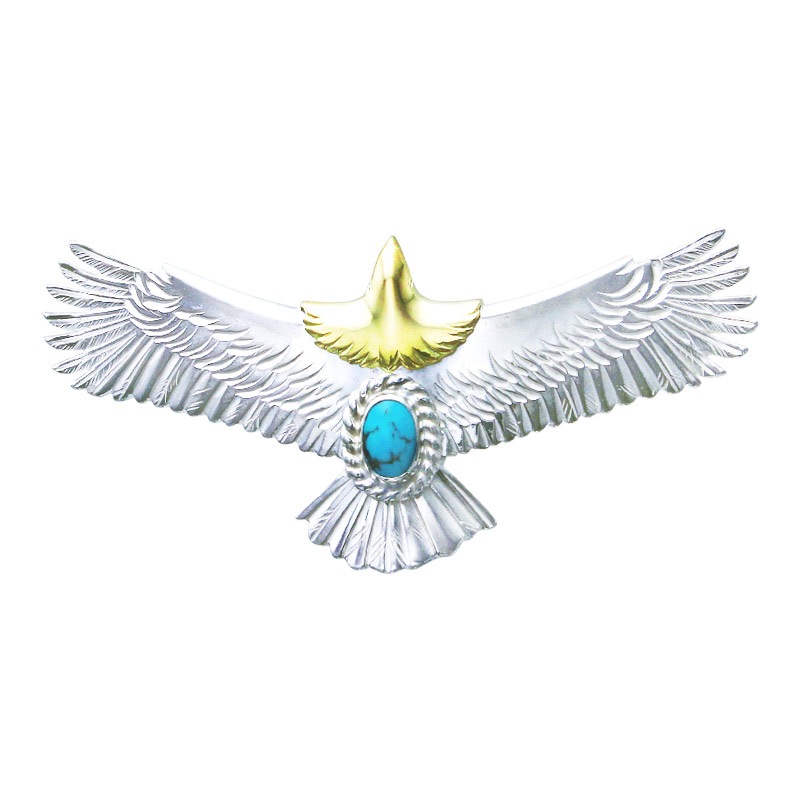 太郎EG eagle eg-02/K18・925 turquoise 5×7 cup | Pendant | TAROWASHIMI