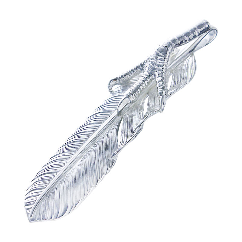 L flight feather 01 eagle claw pendant 01 | Pendant | TAROWASHIMI
