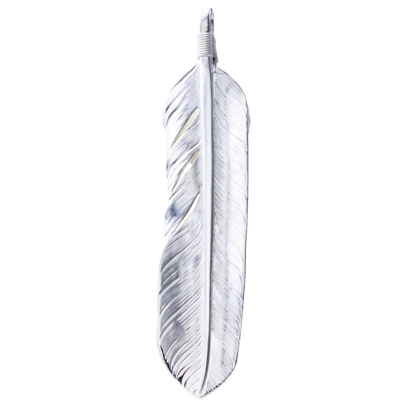 L arabesque flight feather 01 L flight heart feather 01 6×8 K18 cup rainbow topaz 6×8
