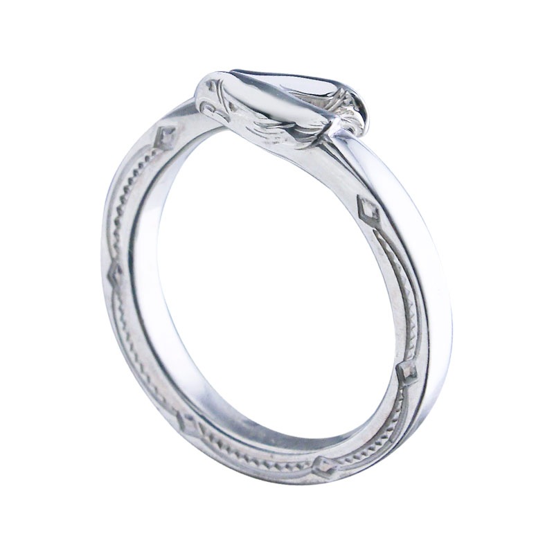 double eagleface ring