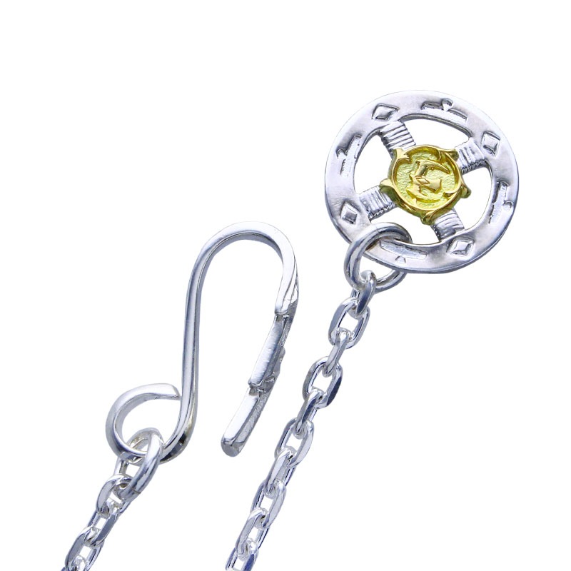 メディスンホイール　イーグルフック　アビレックス thunder hook eagle medicine wheel chain arabesque K18 eagle